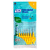 Tepe Interface Brush 0.7 mm Yellow Pack of 8