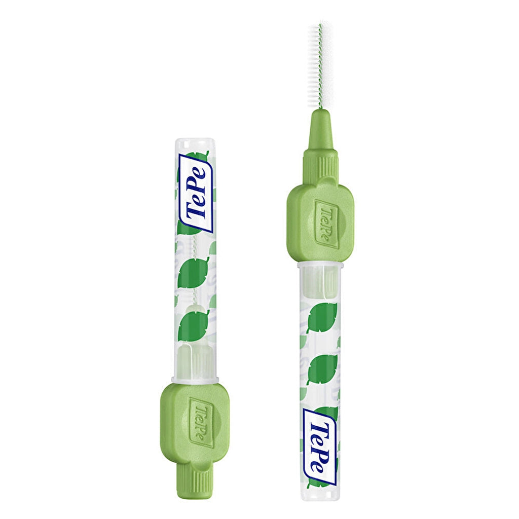 Tepe Interdental Brush 0.8 mm Green 8 Pack