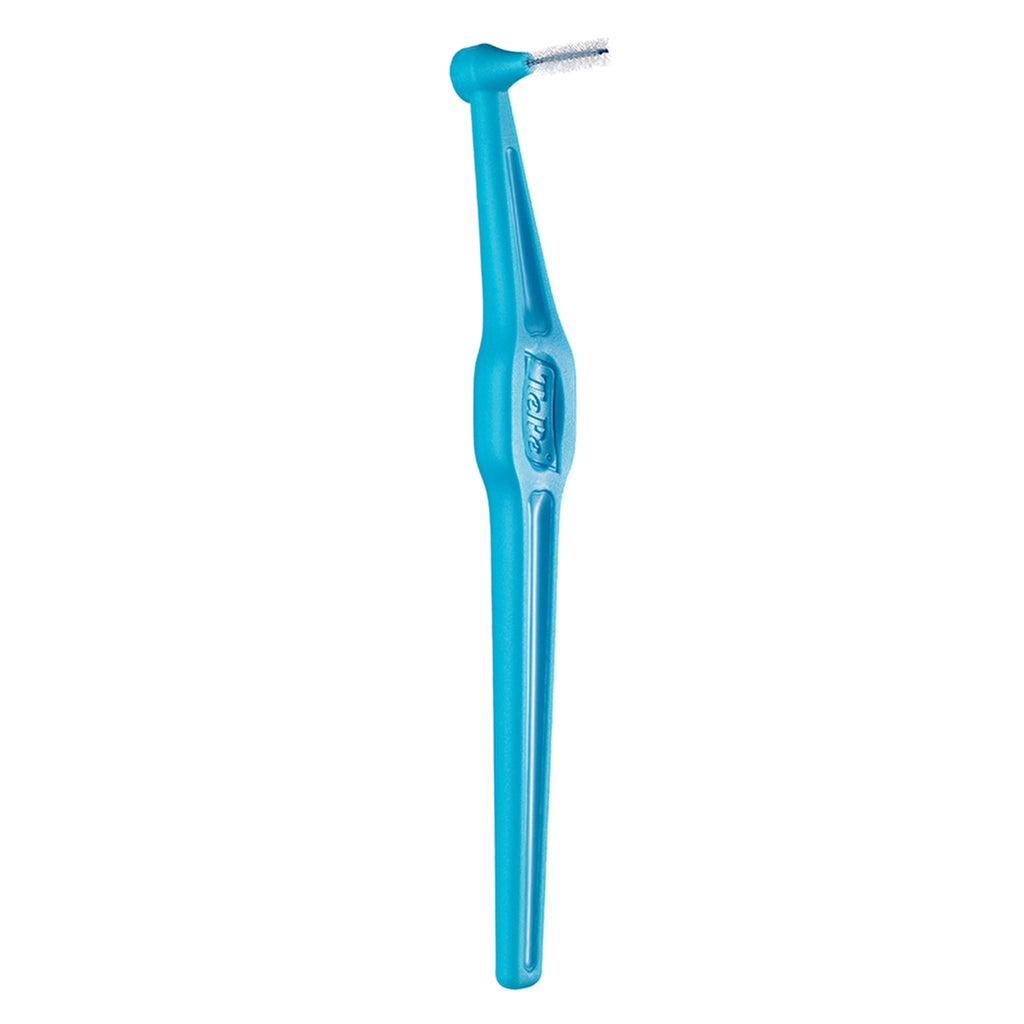 Tepe Angle Handle Interdental Brush 0.6 mm Blue Pack of 6