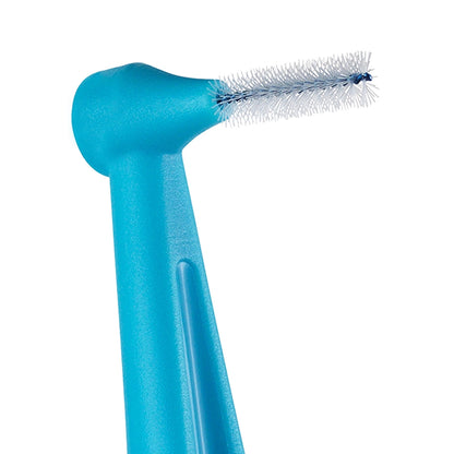 Tepe Angle Handle Interdental Brush 0.6 mm Blue Pack of 6