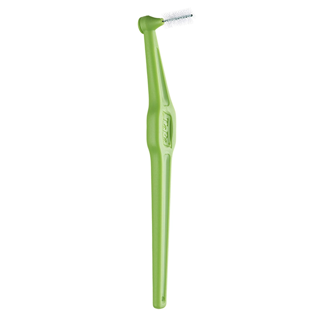 Tepe Angle Handle Interdental Brush 6 Pack 0.8 mm Green