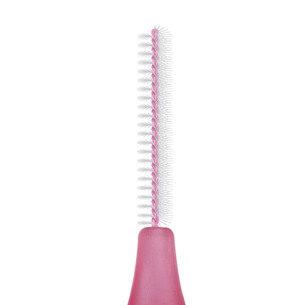 Tepe Blister Interface Brush 0.4 mm Pink Pack of 6