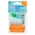 Tepe Blister Interface Brush 0.45 mm Orange Pack of 6