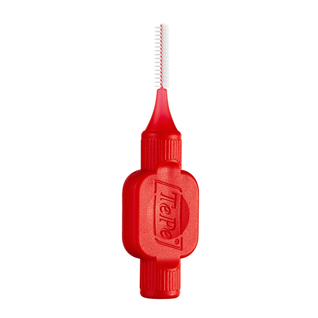 Tepe Blister Interface Brush 0.5 mm Red Pack of 6