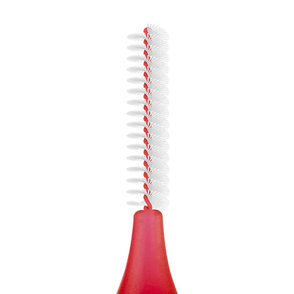 Tepe Blister Interface Brush 0.5 mm Red Pack of 6