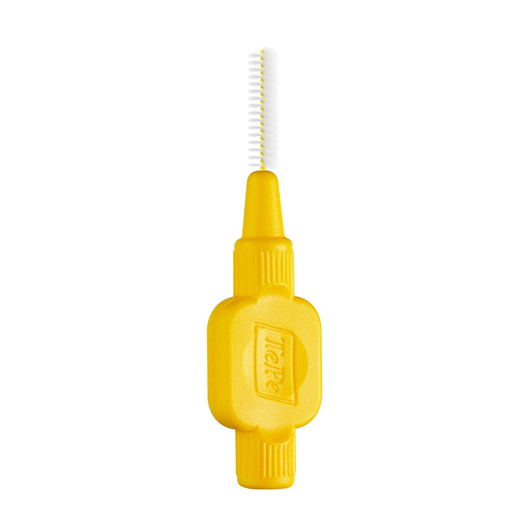 Tepe Blister Interface Brush 0.7 mm Yellow Pack of 6