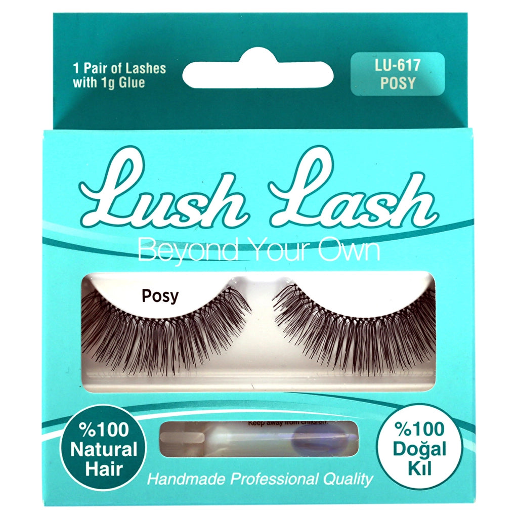 Lush Lash Natural Bristle Posy False Eyelashes LU-617