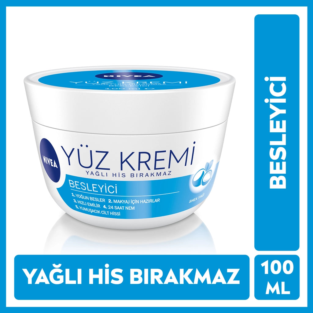 Nivea Nourishing and Moisturizing Face Care Cream 100 ml