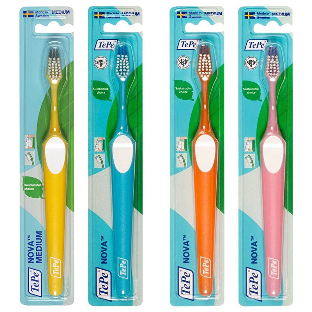 Tepe Nova Medium Toothbrush (Assorted)