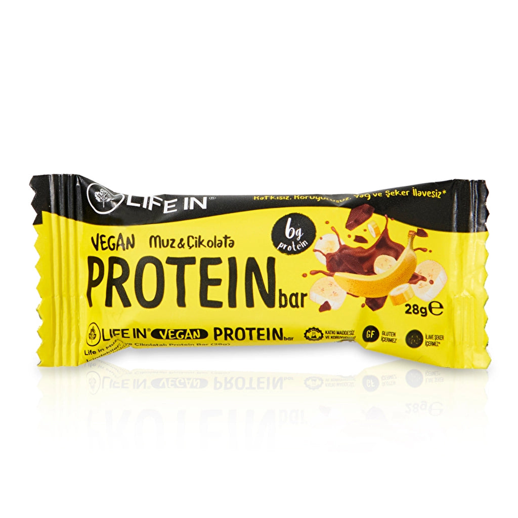 Life In Banana &amp; Chocolate Protein Bar 28 gr