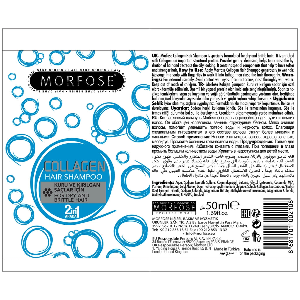 Morfose Collagen Hair Shampoo 50 ml