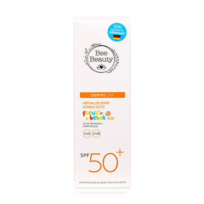 Bee Beauty Hypoallergenic Sun Milk 50+SPF 100 ml for Children &amp; Baby