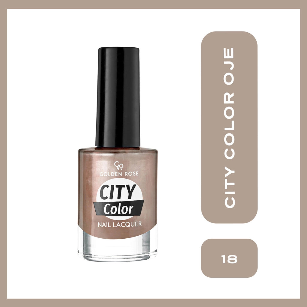 Golden Rose City Color Nail Lacquer Nail Polish 106