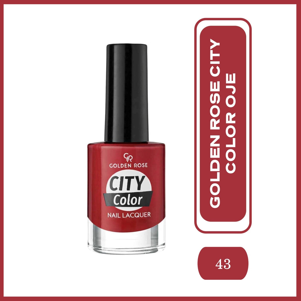 Golden Rose City Color Nail Lacquer Nail Polish 157