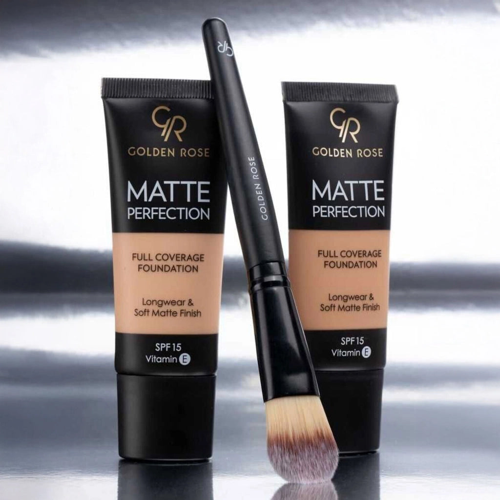Golden Rose Matte Perfection Foundation No: Natural 4