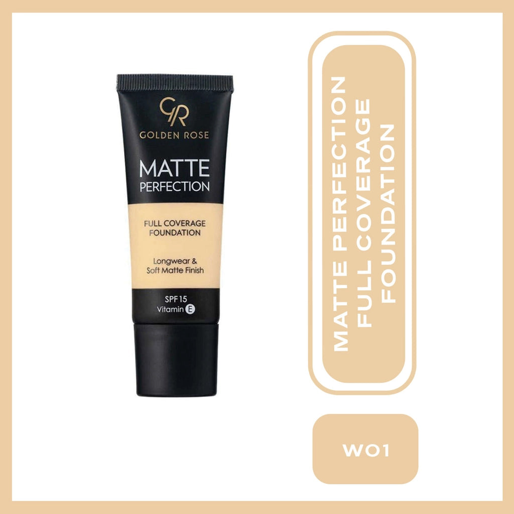 Golden Rose Matte Perfection Foundation No: Warm 1