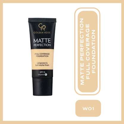 Golden Rose Matte Perfection Foundation No: Natural 4