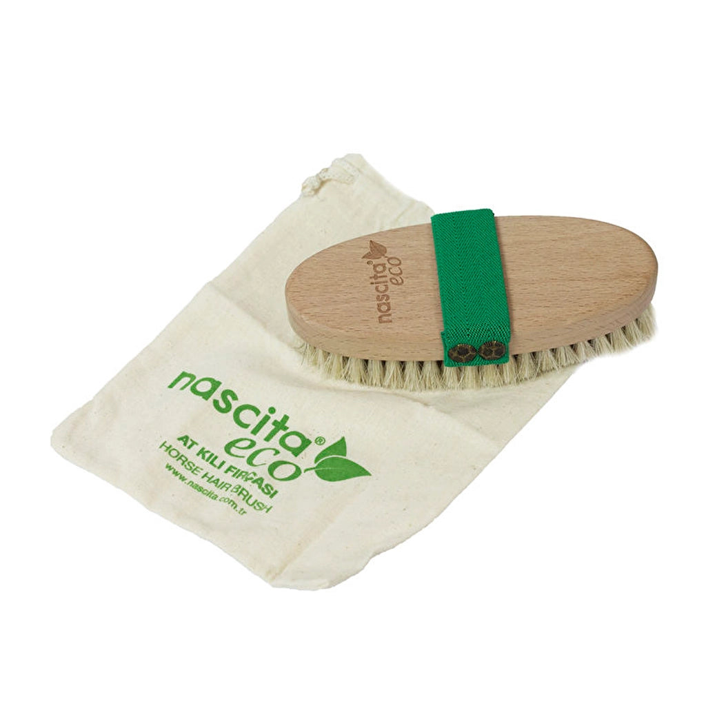 Nascita Horsehair Brush Green 12