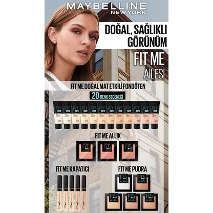 Maybelline New York Fit Me Matte+Poreless Foundation 105 Natural Ivory