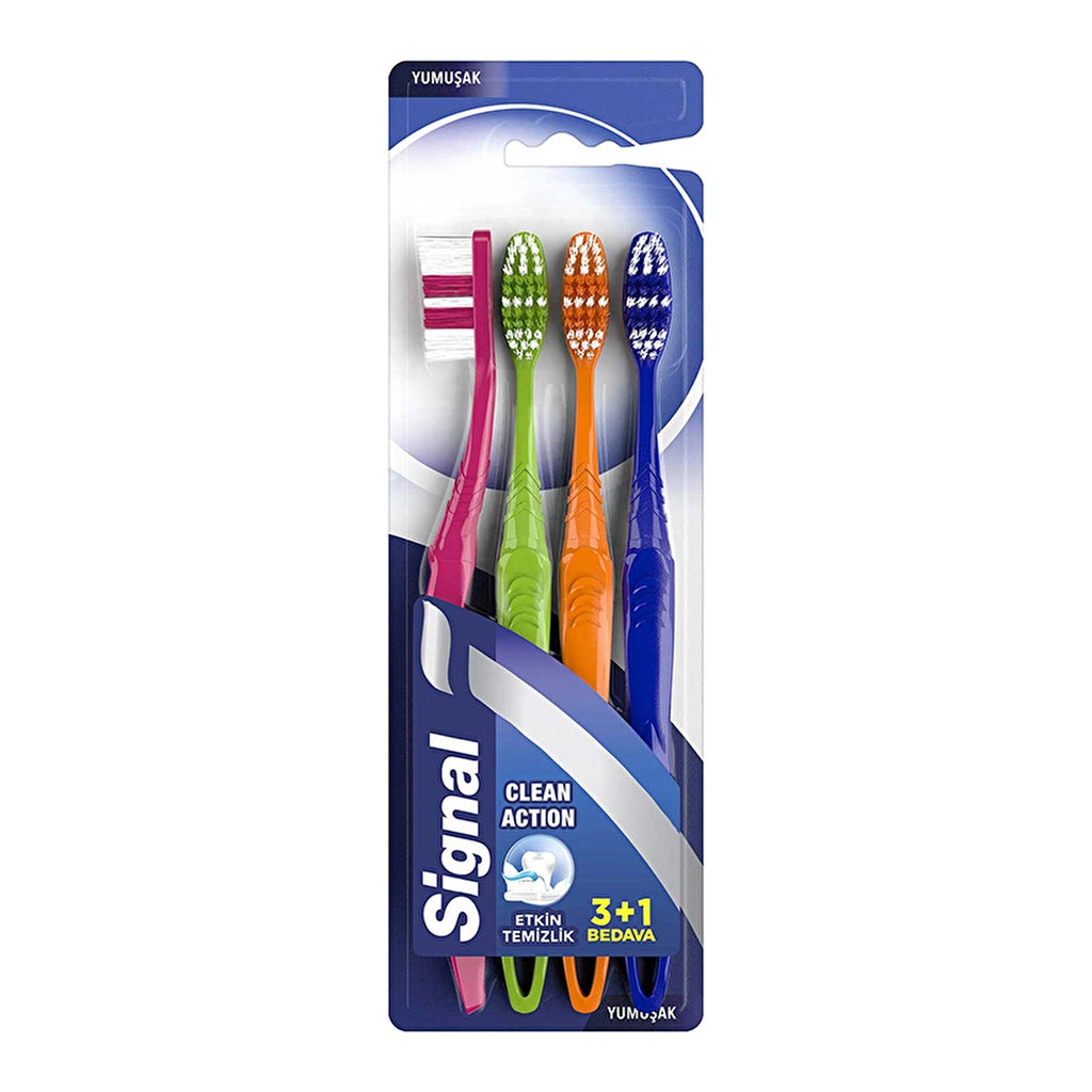 Signal Clean Action Toothbrush 3+1 (Soft)