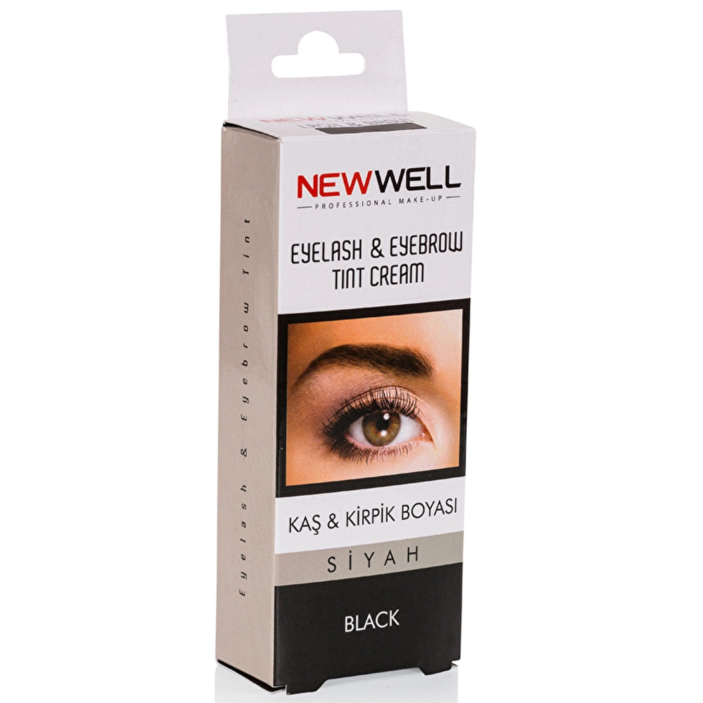 New Well Eyebrow Eyelash Dye Black