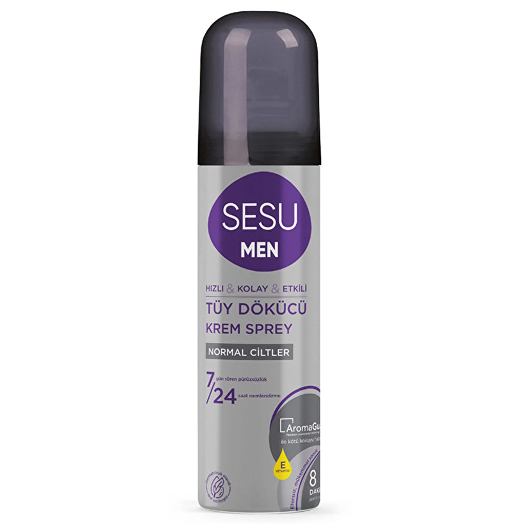 Sesu For Men Depilatory Cream Spray 150 ml