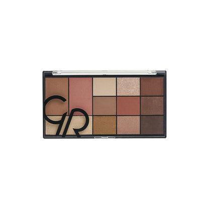Golden Rose City Style Face &amp; Eye Palette 02 Smokey