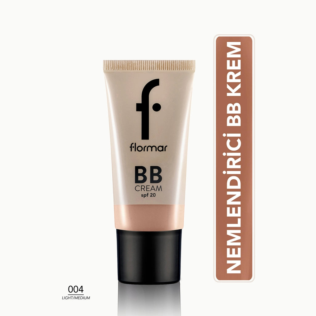 Flormar Creamy Textured SPF20 BB Cream 004 Light/Medium: Warm Undertone