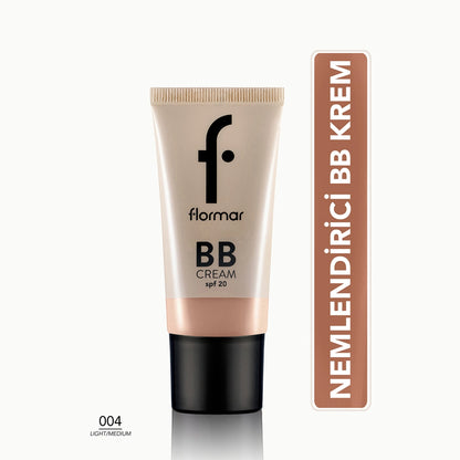 Flormar Creamy Textured SPF20 BB Cream 004 Light/Medium: Warm Undertone