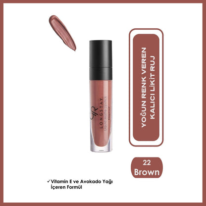 Golden Rose Longstay Liquid Matte Lipstick 22