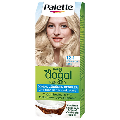 Palette Permanent Natural Colors Hair Dye 12-1 Ashy Glacier Blonde