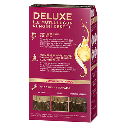 Palette Deluxe Intense Colors Hair Dye 7-3 Ashy Intense Auburn