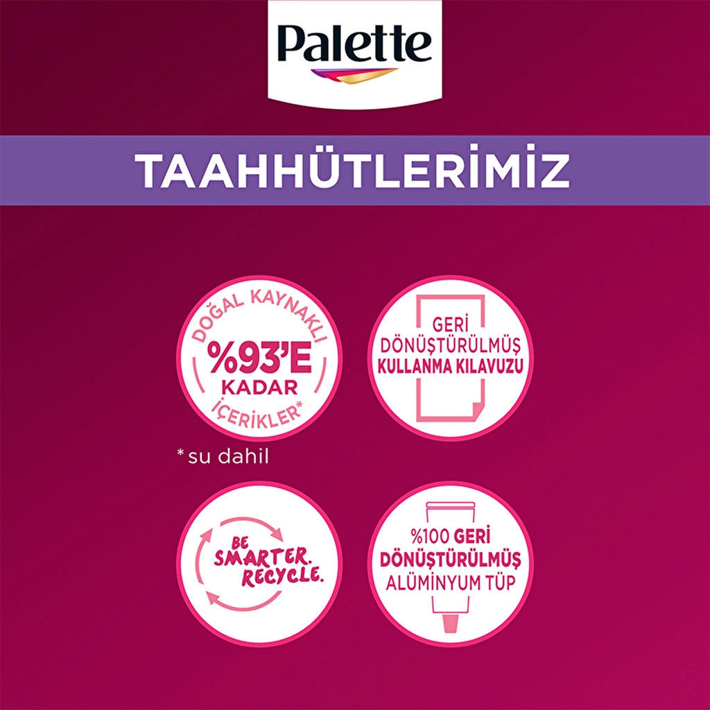 Palette Deluxe Intense Colors Hair Dye 7-3 Ashy Intense Auburn