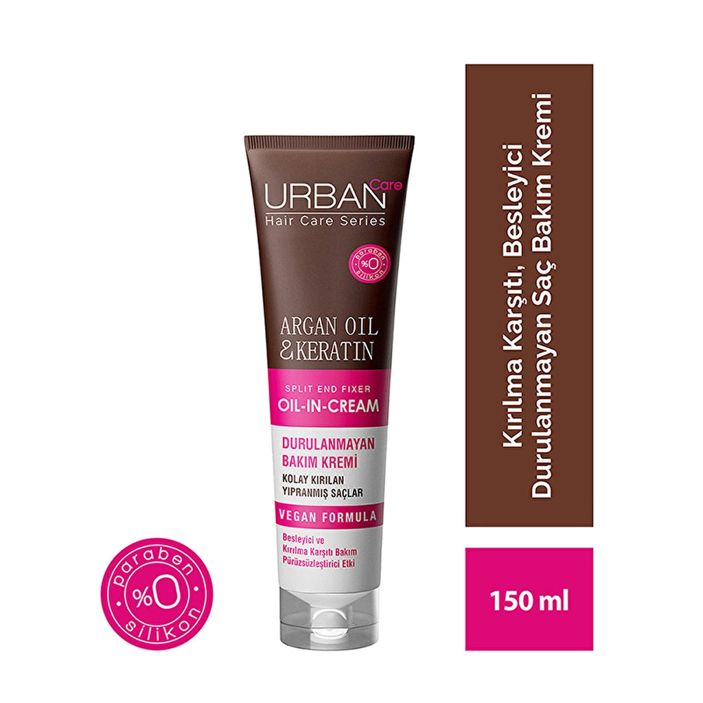Urban Care Argan Oil &amp; Keratin Nourishing and Anti-Breakage Leave-in Conditioner 150 ml