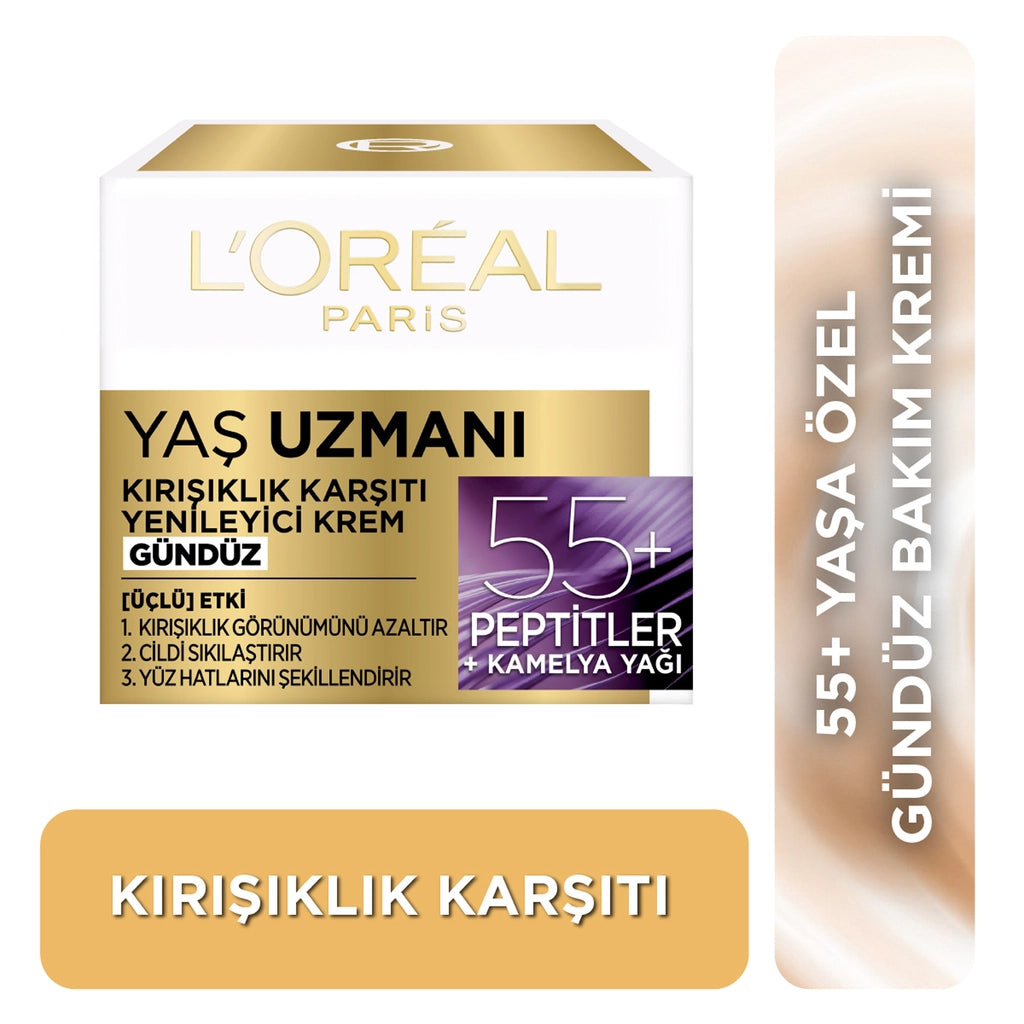 Loreal Paris Age Expert 55+ Anti-Wrinkle Renewal Cream 50 ml