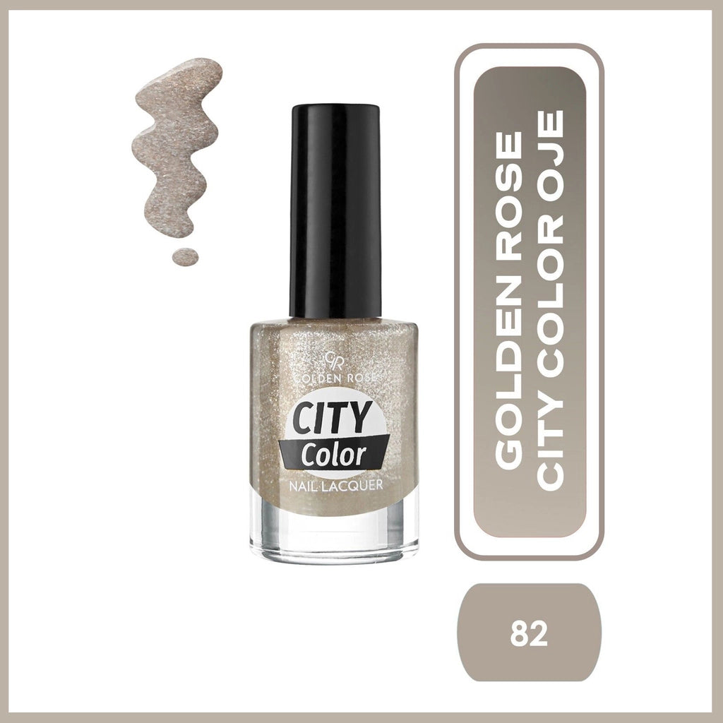 Golden Rose City Color Nail Lacquer Nail Polish 112