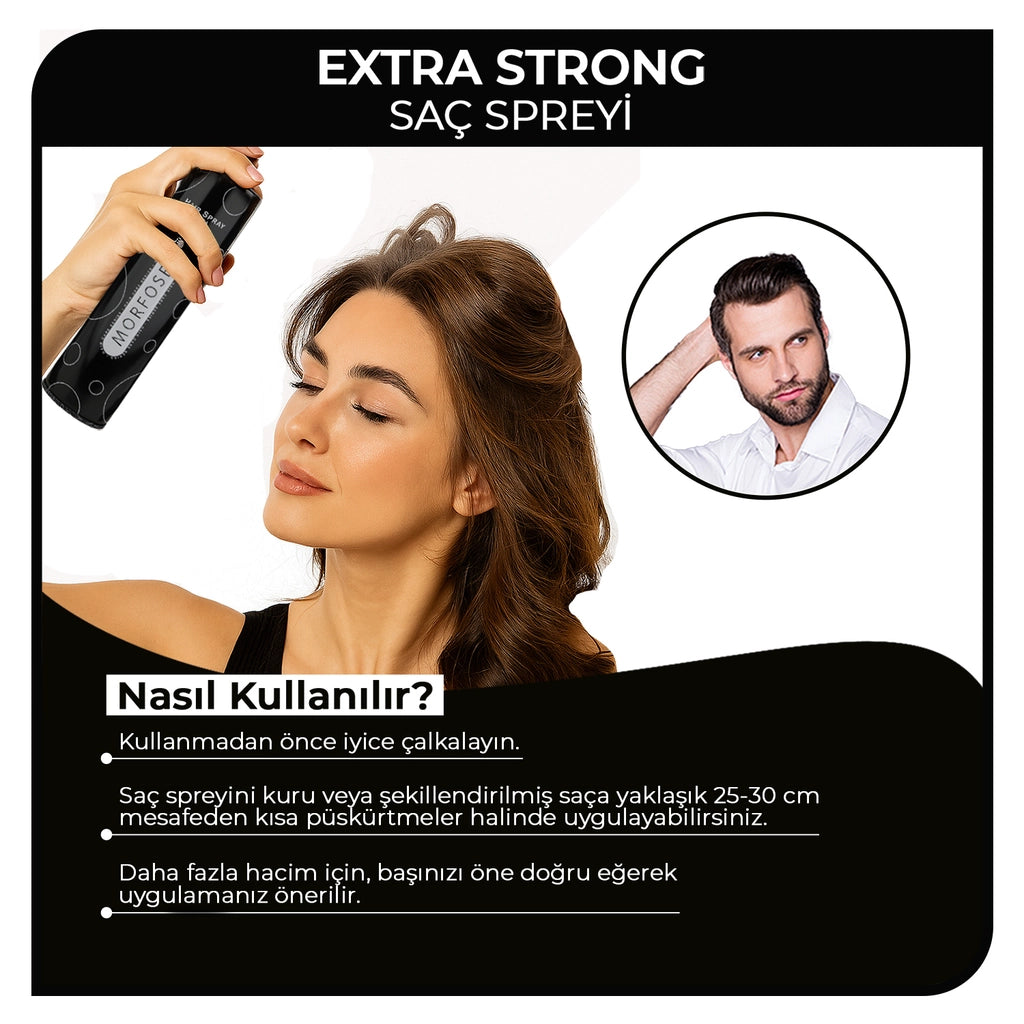 Morfose Extra Strong Hair Spray 300 ml