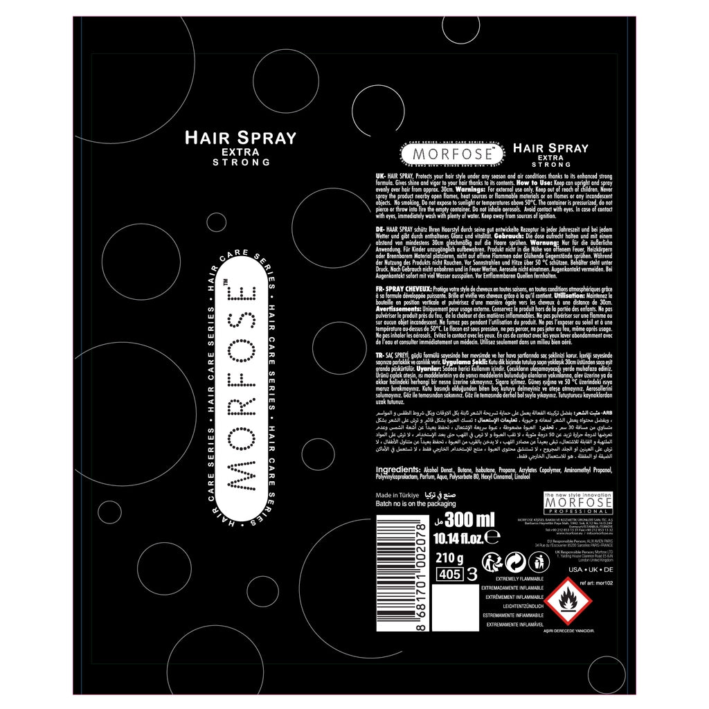 Morfose Extra Strong Hair Spray 300 ml