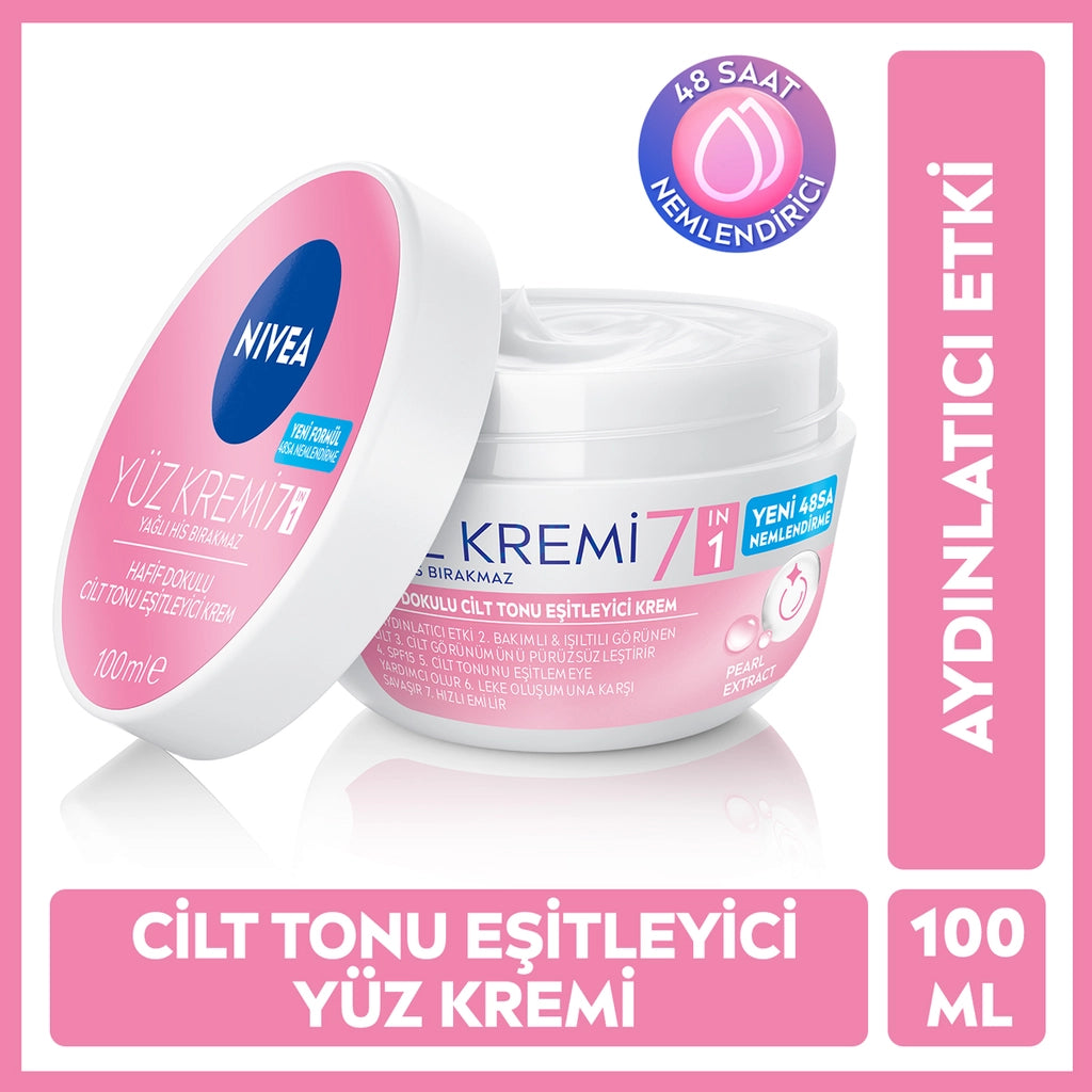 Nivea Light Textured Skin Tone Equalizing Face Care Cream 100 ml