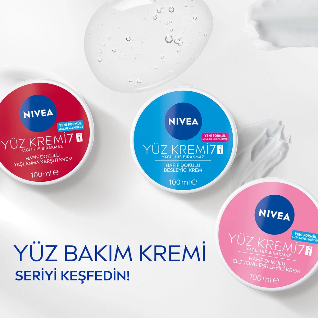 Nivea Light Textured Skin Tone Equalizing Face Care Cream 100 ml