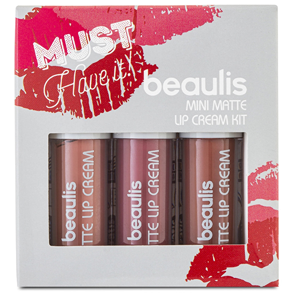 Beaulis Must Have It Mini Matte Liquid Lipstick Set 242 Particular