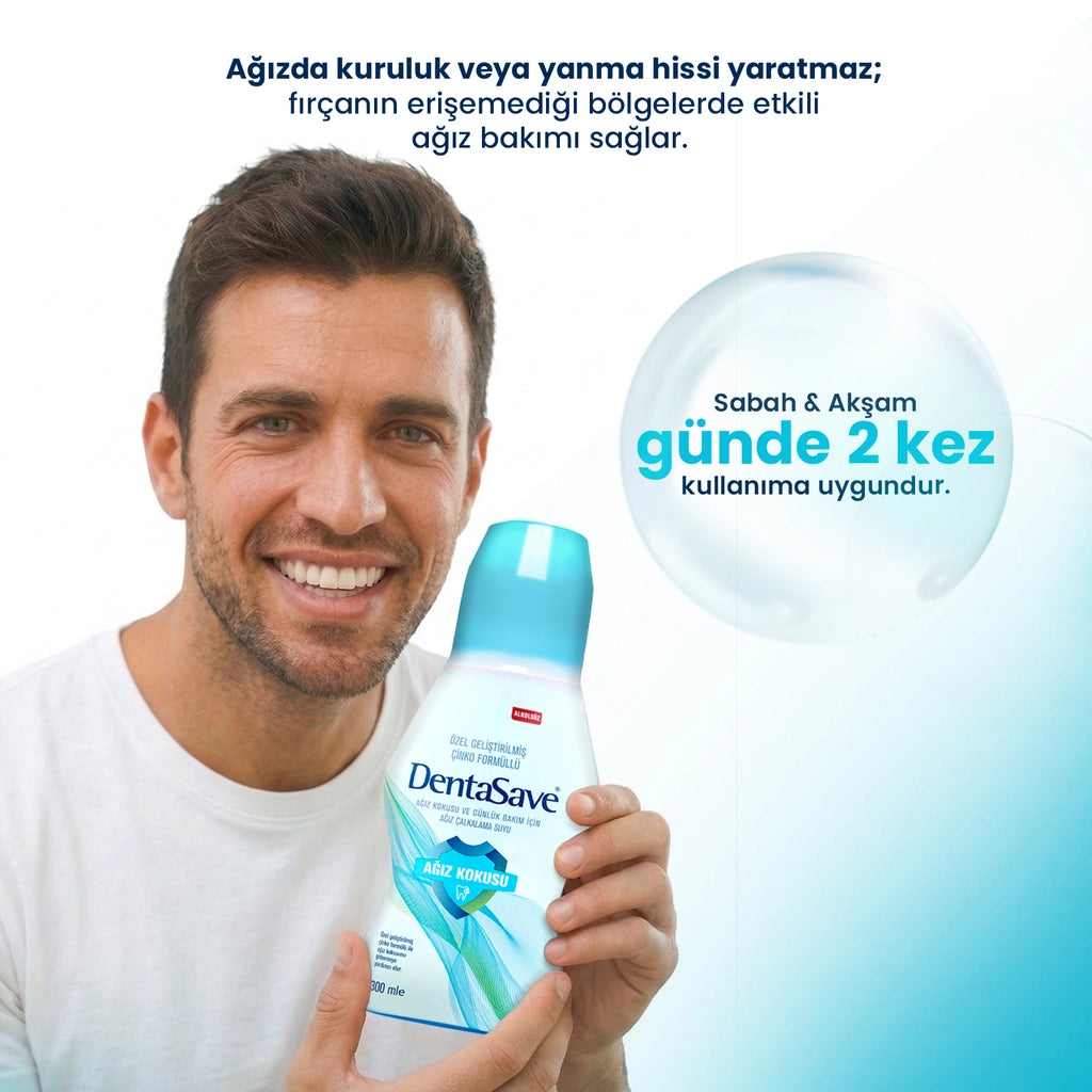 DentaSave Zinc Daily Care Mouthwash 300 ml