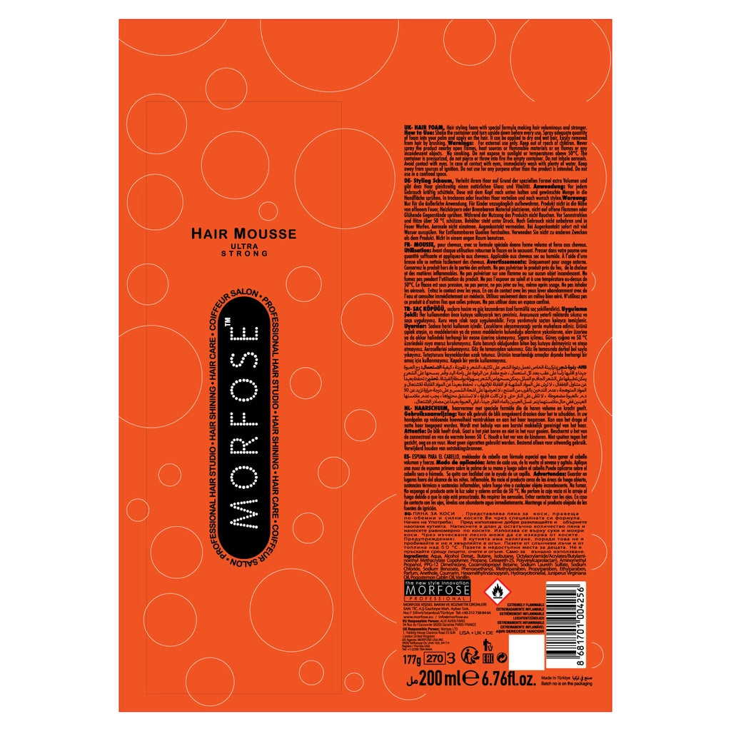 Morfose Ultra Strong Hair Mousse 200 ml