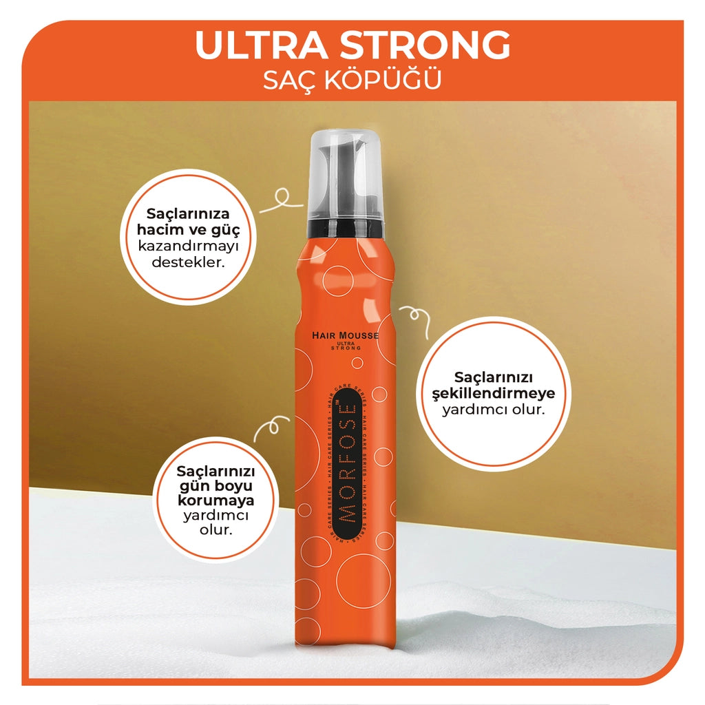 Morfose Ultra Strong Hair Mousse 200 ml
