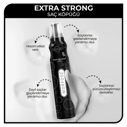 Morfose Extra Strong Hair Mousse 200 ml
