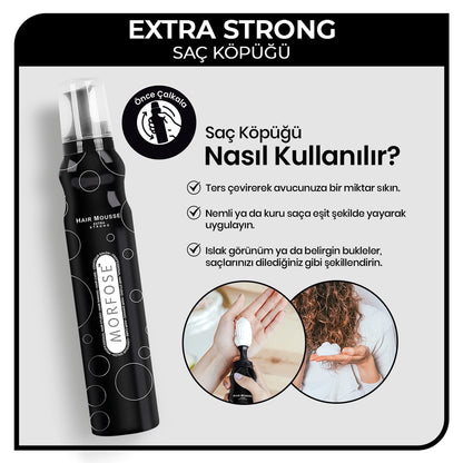 Morfose Extra Strong Hair Mousse 200 ml