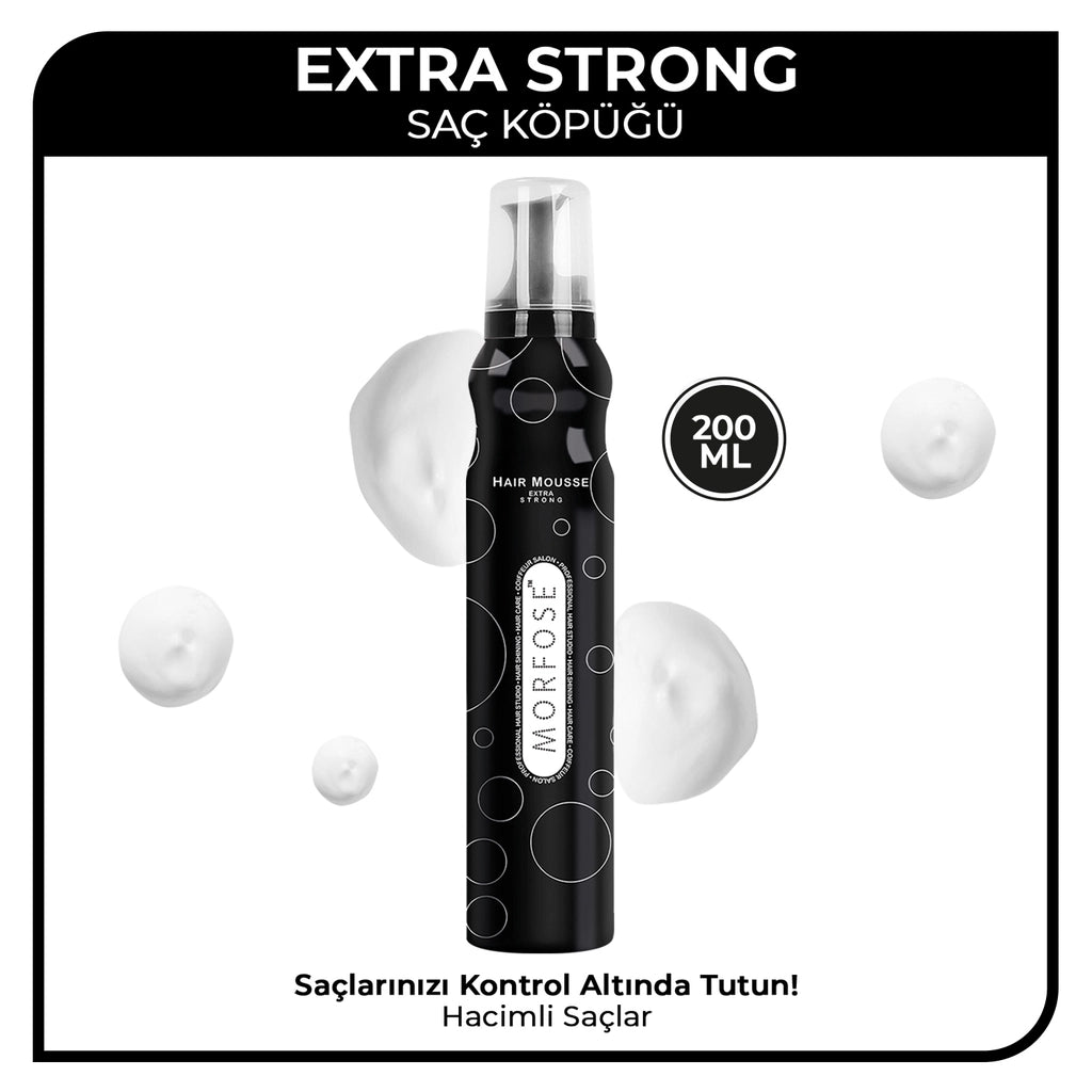 Morfose Extra Strong Hair Mousse 200 ml