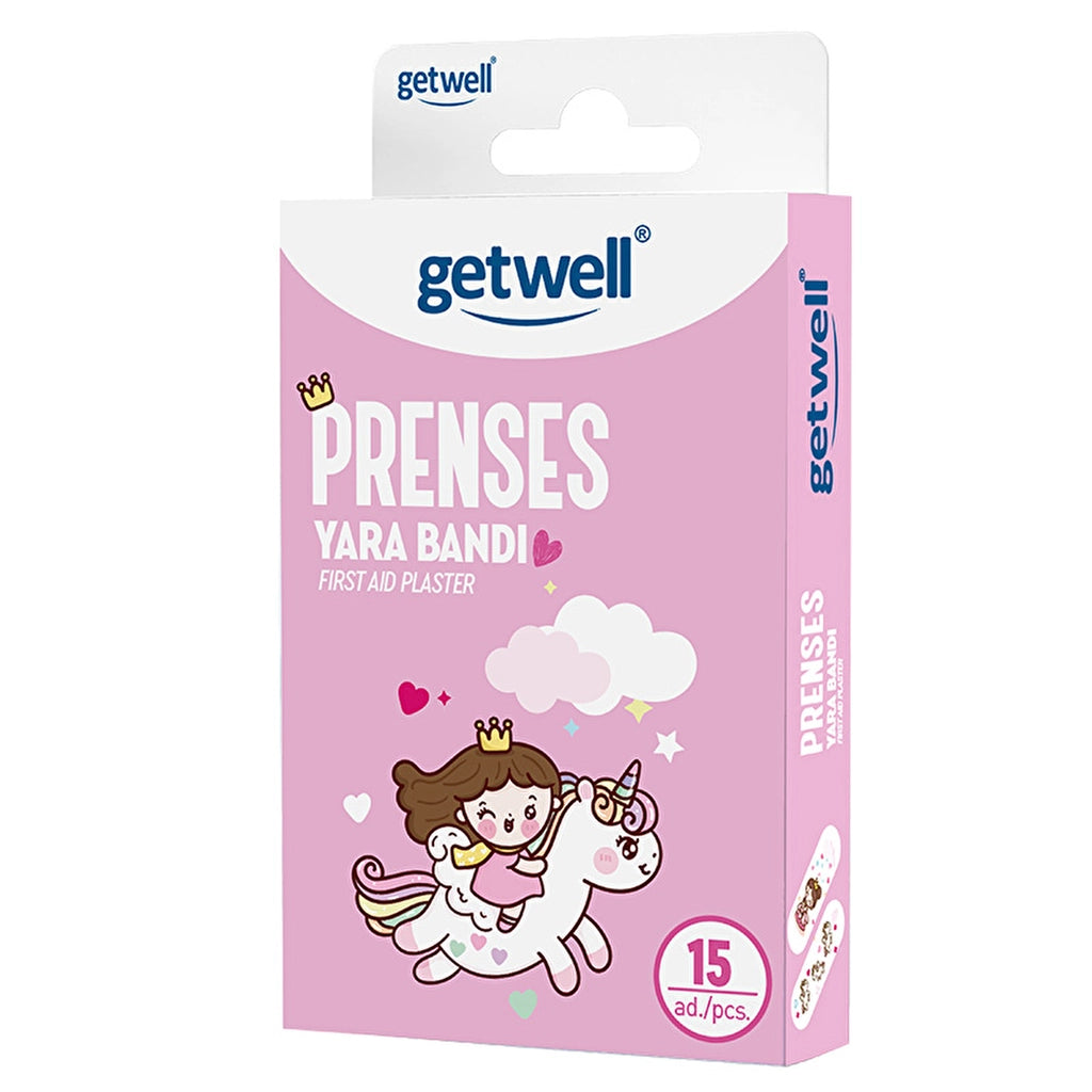 Getwell Princess Band-Aid 15-pack