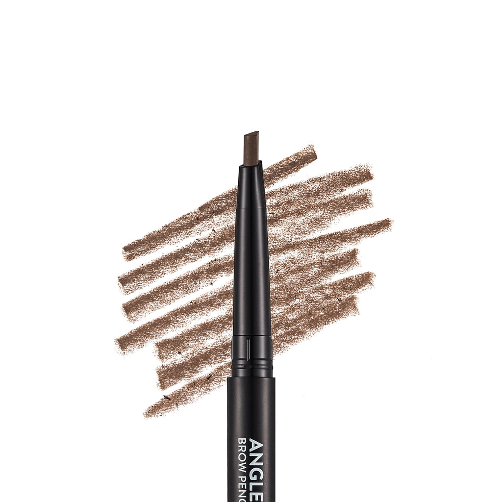 Flormar Angled Eyebrow Pencil with Angled Tip and Bristle Brush 001 Beige