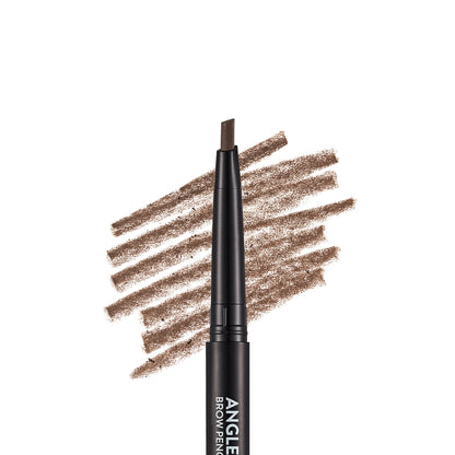 Flormar Angled Eyebrow Pencil with Angled Tip and Bristle Brush 001 Beige